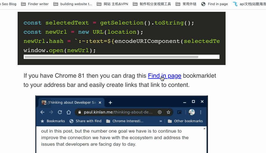 User-centered internal linking workflow: source visual 2 for Start from the reader’s next question