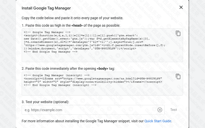 安装Google标签管理器的代码示例,分为放置在<head>和<body>标签的两段代码。” srcset=”https://www.seozzr.com/wp-content/uploads/2025/09/img2-7.png”></picture></figure>
<p><br></p>
<h2 class=